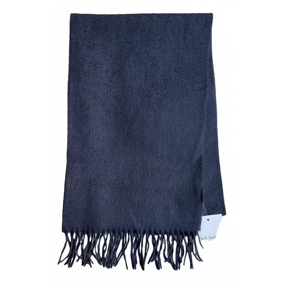 Paul Smith Brand New Softest Luxury Cashmere Dark Navy Scarf - Picture 3 of 6